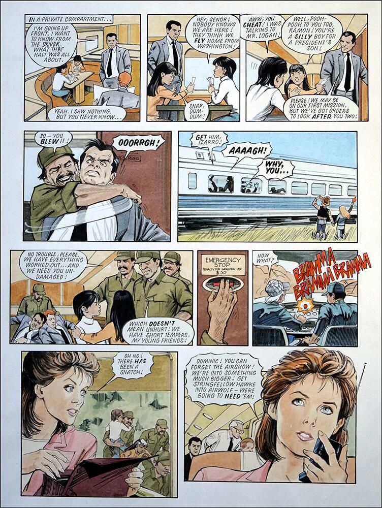 Airwolf - Emergency Stop art by Maureen & Gordon Gray