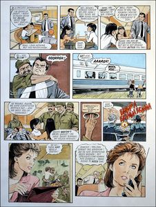 Airwolf - Emergency Stop art by Maureen & Gordon Gray