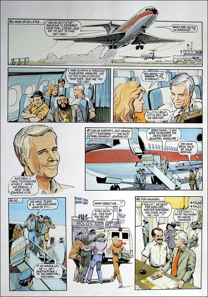The A-Team: Ambulance art by Maureen & Gordon Gray