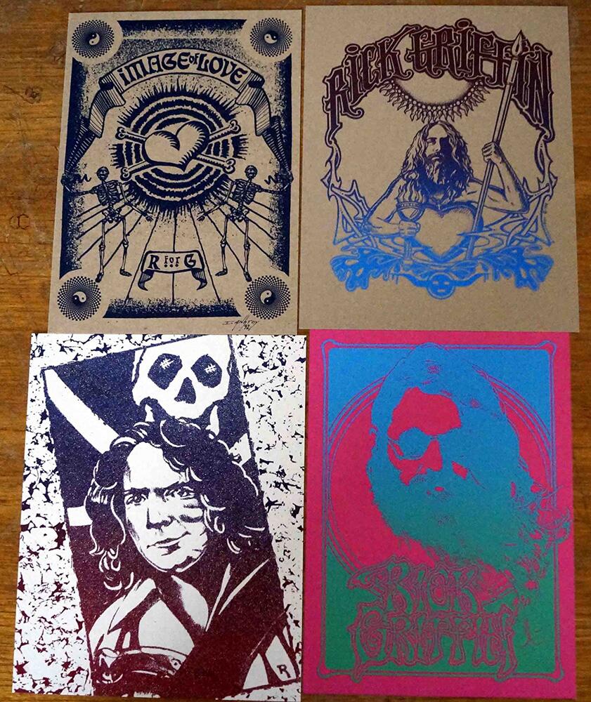 Tribute (to Rick Griffin)  A Portfolio art by Various Artists