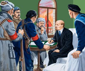 Lenin Returns art by John Keay