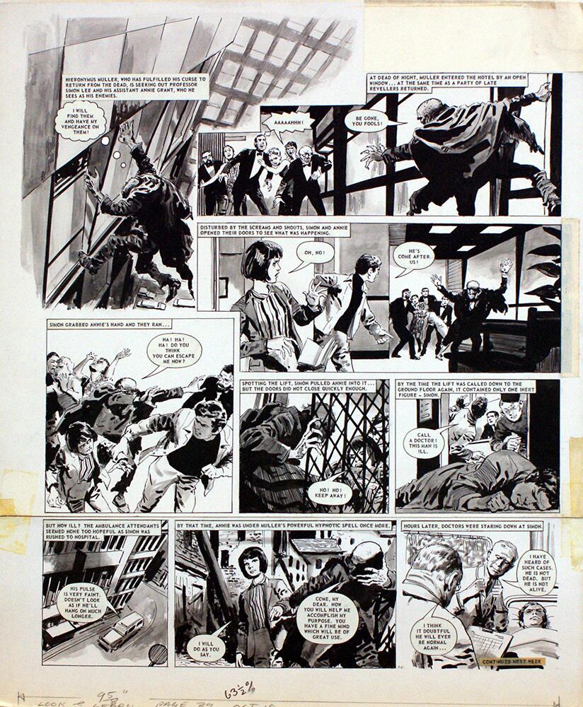 The Man From Yesterday A2 art by Bill Lacey