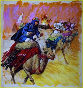 Lawrence of Arabia art by Andrew Howat