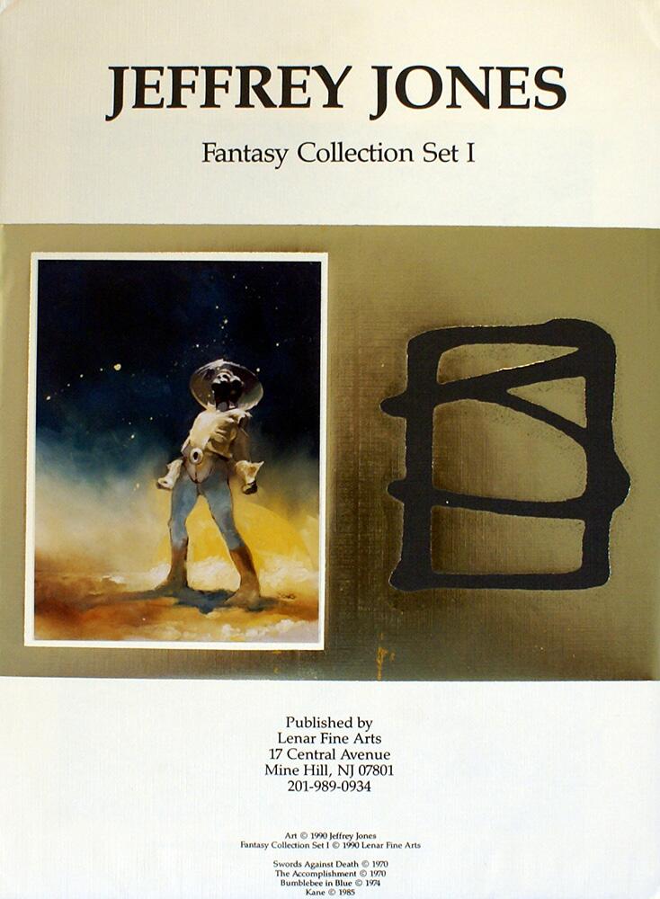 Jeffrey Jones Fantasy Collection Set 1 (Portfolio) art by Jeffrey Jones