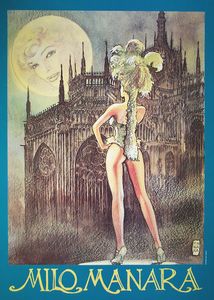 Milano art by Milo Manara