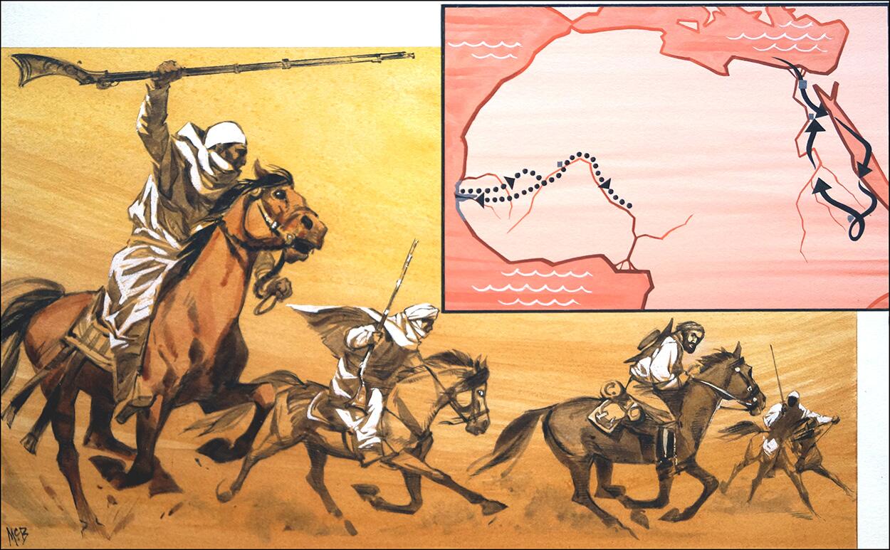 James Bruce & Mungo Park art by Angus McBride