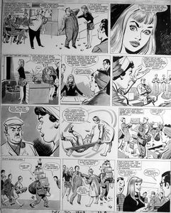 Chairman Cherry - No Strike - Single Page Episode art by Colin Merrett