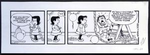 The Perishers - Worked Up Over Christmas art by Bill Mevin
