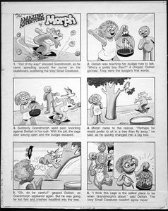 The Amazing Adventures Of Morph: Caged Birds art by Bill Mevin
