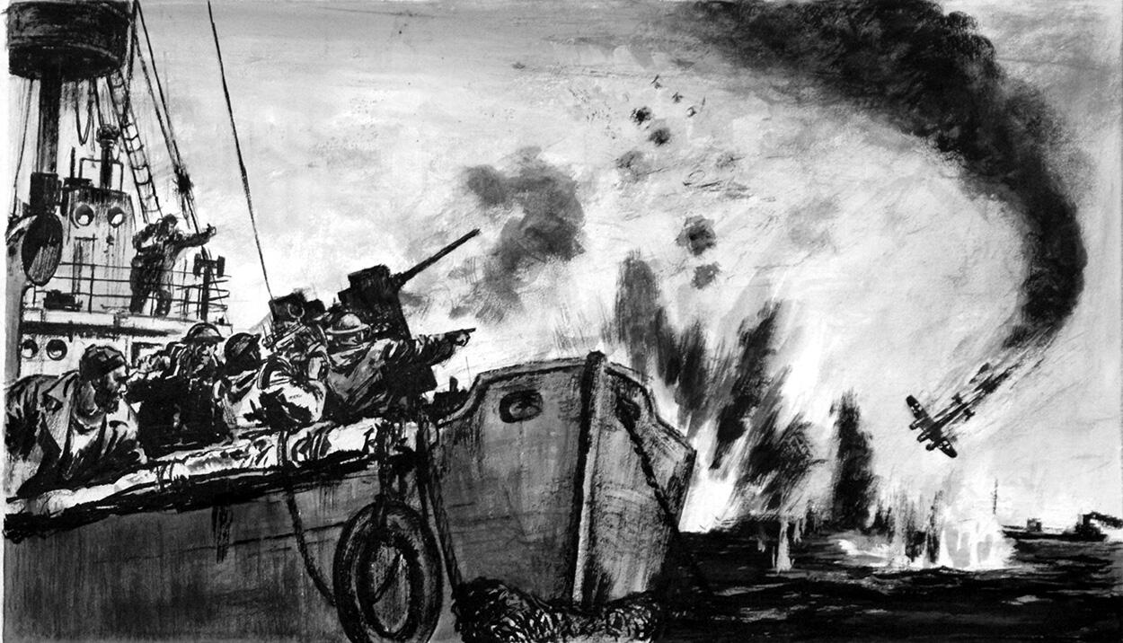 Last Days of the Lightships art by Alexander Oliphant