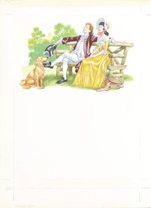 The Tinder Box: A Gentle Wooing art by Ron Embleton