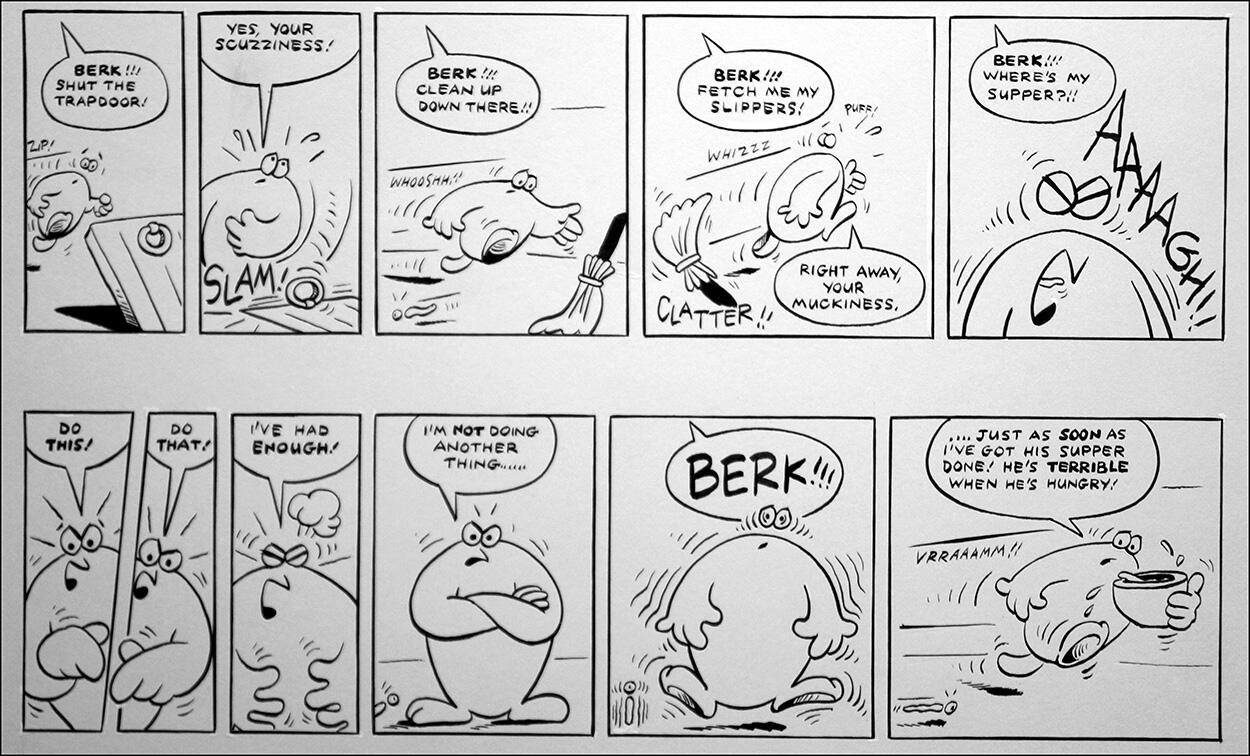 Trap Door: Berk art by Nick Potter