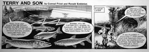 Terry and Son - Fast Current art by Ron Embleton