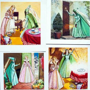 Cinderella - Fairy Godmother art by Nadir Quinto