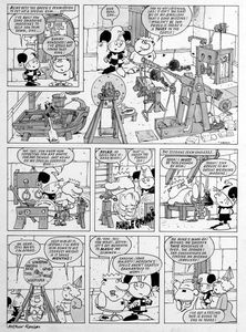 Alias the Jester: Fitness First art by Arthur Ranson