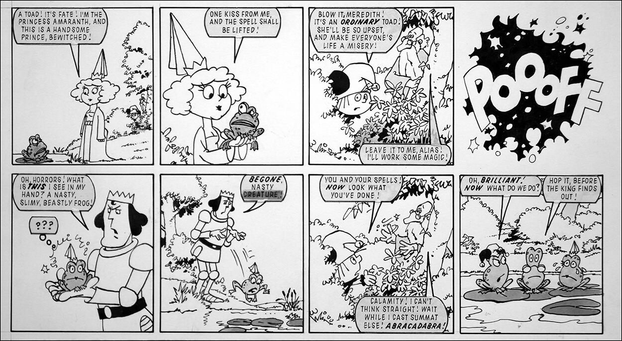Alias the Jester: Hop It art by Arthur Ranson