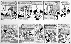 Alias the Jester: Sir Pryze Romance art by Arthur Ranson