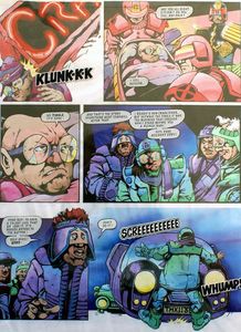 Crash Diner from Judge Dredd Megazine #69 art by Pete Smith