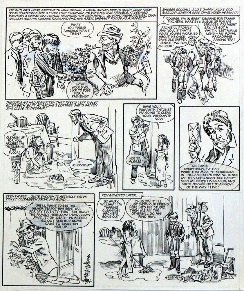 Just William 3 art by Arthur Ranson
