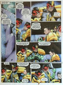 Judge Dredd: The Wall 2-31 art by Pete Smith