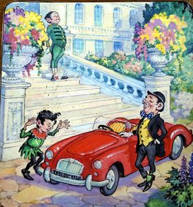 Norman Gnome: New Car art by Geoff Squire