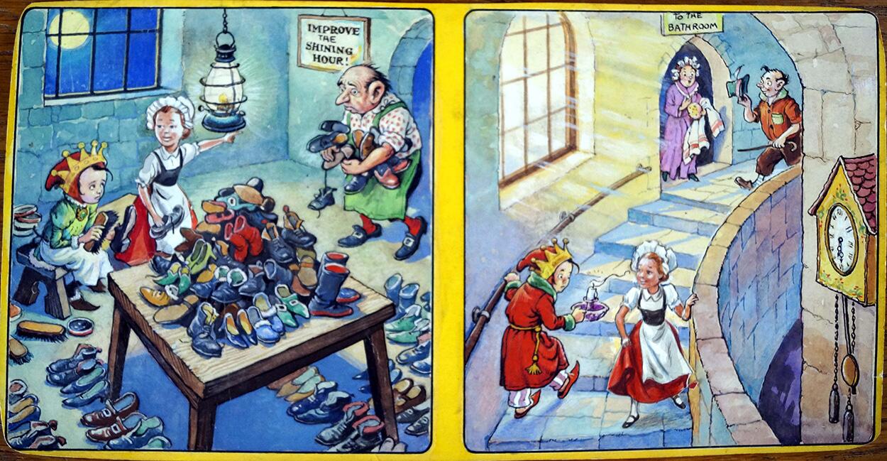 Norman Gnome: The Shining Hour art by Geoff Squire