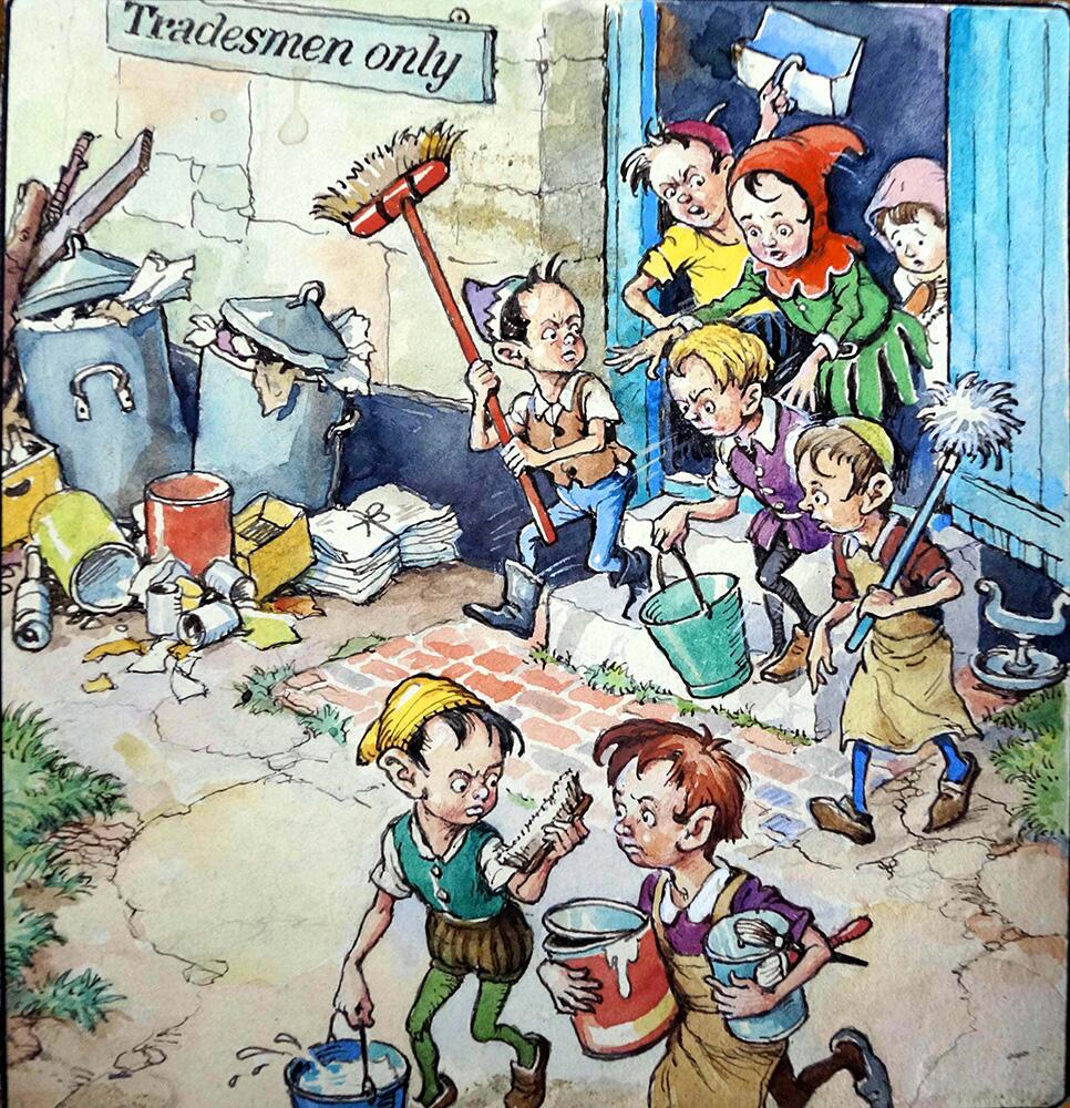 Norman Gnome: Tradesmen Only art by Geoff Squire