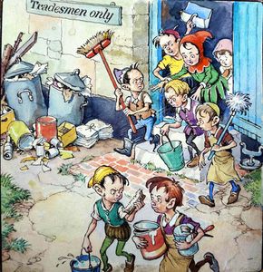 Norman Gnome: Tradesmen Only art by Geoff Squire