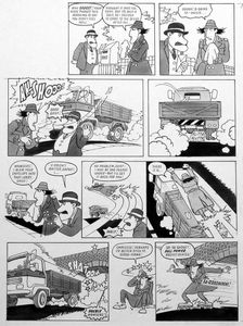 Inspector Gadget: Low Bridge art by Bill Titcombe