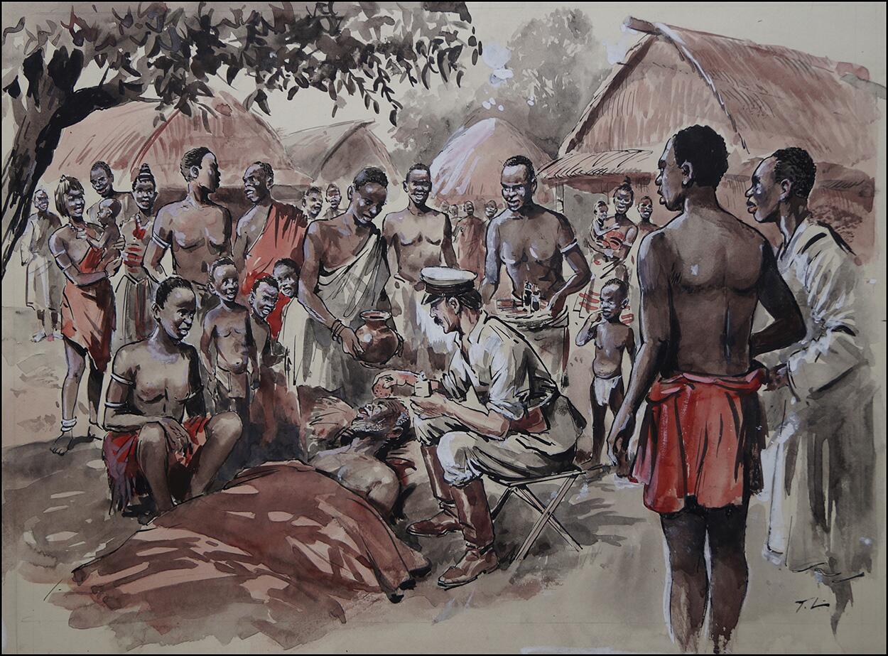 Doctor David Livingstone art by T L