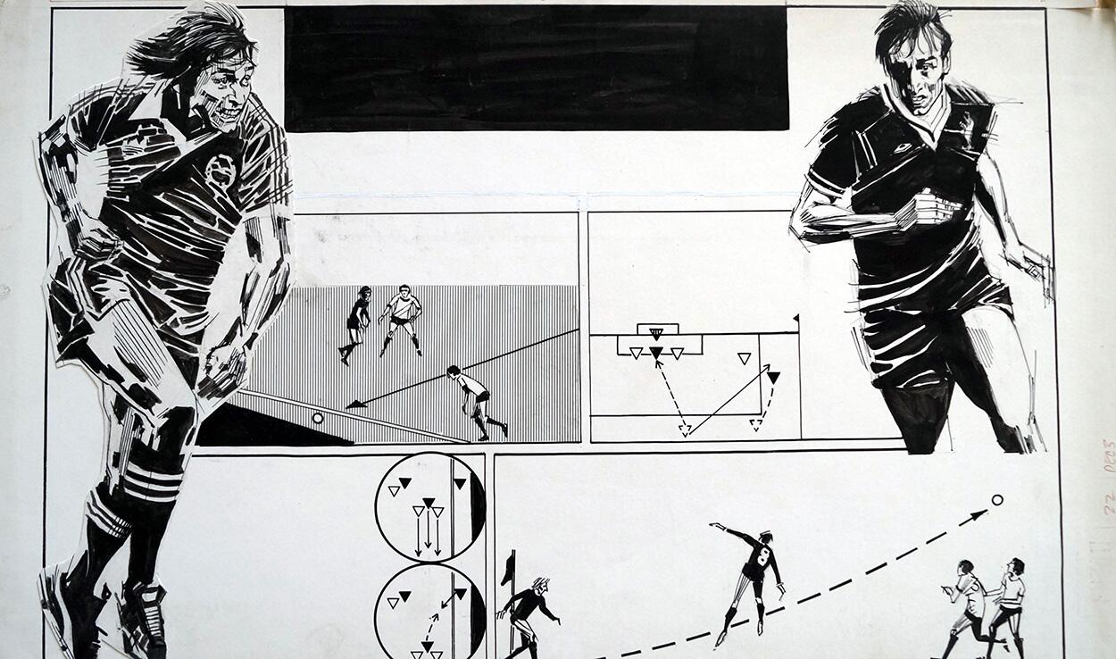 You are the Ref - Shoot Magazine - 31 art by Paul Trevillion