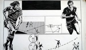 You are the Ref - Shoot Magazine - 31 art by Paul Trevillion