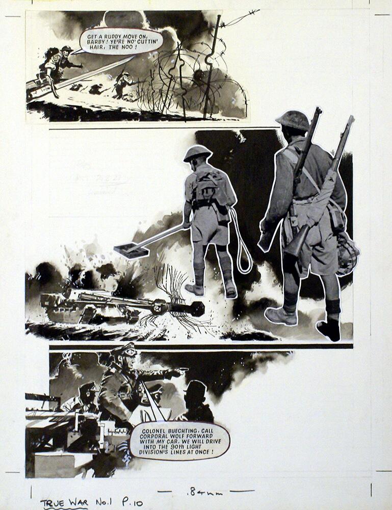 True War #1 page 10 art by Jim Watson