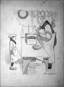 Cold Snap - Saint or Secular? art by George Whitelaw