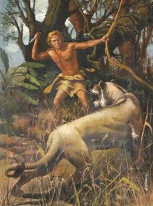 Tarzan art by Serrabona