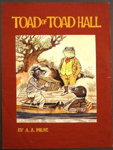 Toad Of Toad Hall art by John Stokes