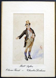 Dickensians: Bill Sykes from 'Oliver Twist' art by Joseph Clayton Clarke (Kyd)