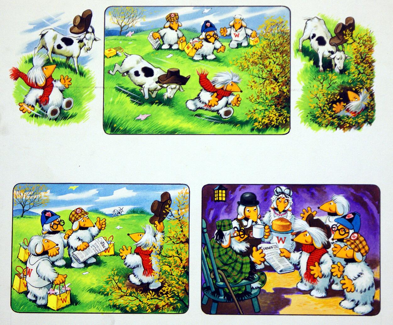 The Wombles: Goat Trouble art by Jesus Blasco
