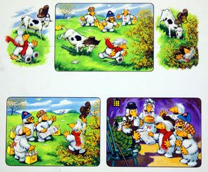 The Wombles: Goat Trouble art by Jesus Blasco