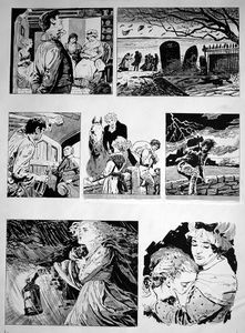 Wuthering Heights - Princess Tina Annual - 94 art by Cecil Doughty