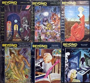 Beyond Fantasy Fiction: 1953 (6 issues) by Isaac Asimov, Ray Bradbury, Philip K. Dick, John Wyndham, Robert Bloch