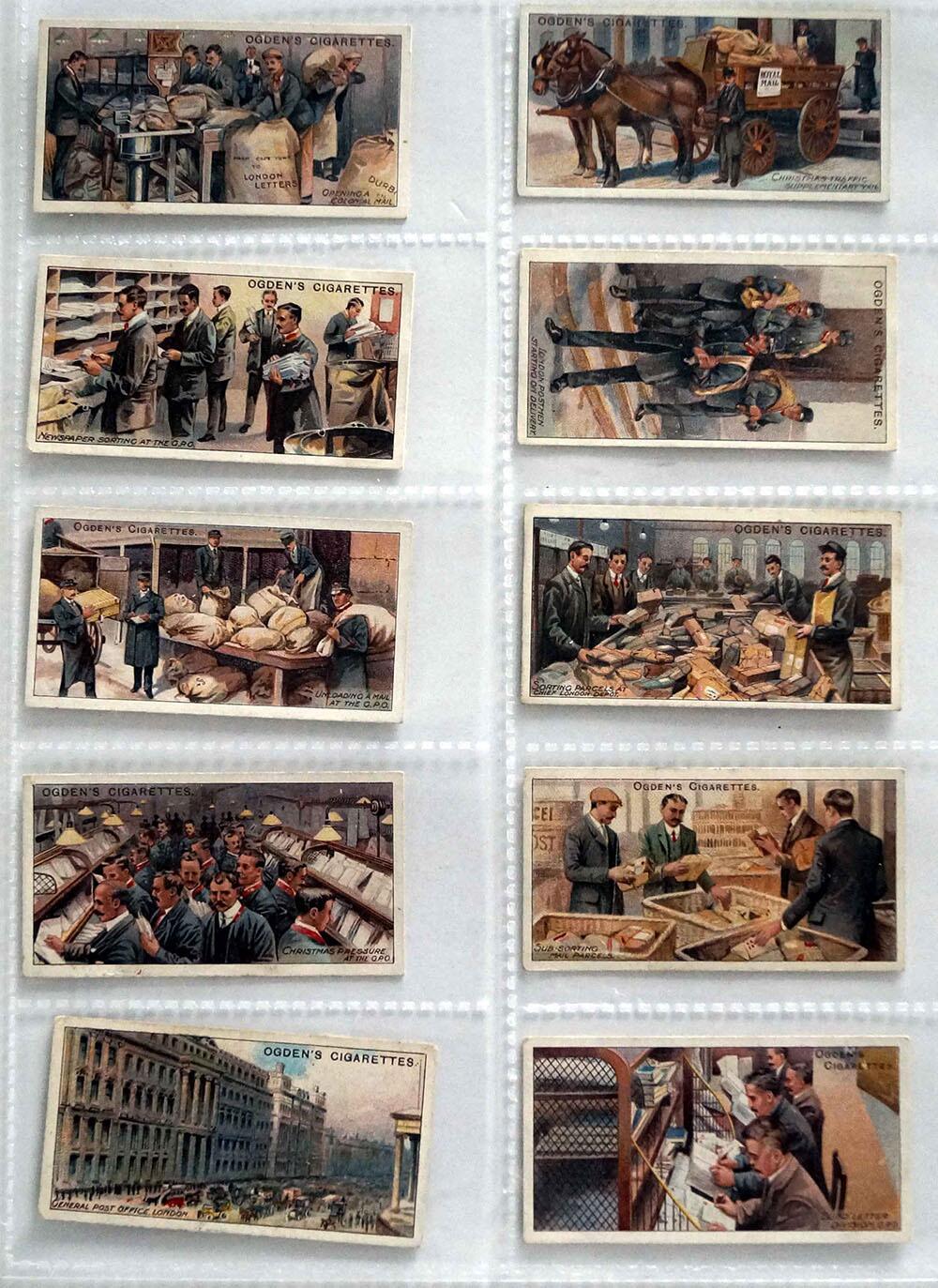 Full Set of 50 Cigarette Cards: Royal Mail (1909) by Various