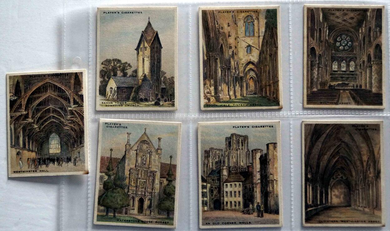Full Set of 25 Cigarette Cards: Architectural Beauties (1927) by Various