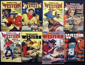 Thrilling Western (7 ISSUES+ 1 Western Story)