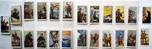 Complete Set of 24 'Britain's Part In The War' Wills Cigarette Cards (1917)