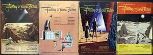 Fantasy & Science Fiction: 1952 - Volume 3, #1 - #4 (4 issues)