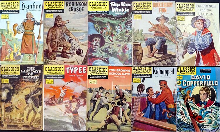 USA Classics Illustrated: Set 19