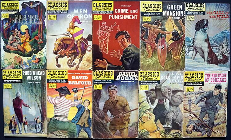 USA Classics Illustrated: Set 7