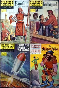 Assorted Classics Illustrated: Bundle 15 (USA editions, 4 issues)