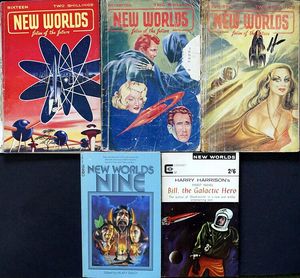 Assorted Sci-Fi Magazines: Collection 4: New Worlds (UK: 6 issues)